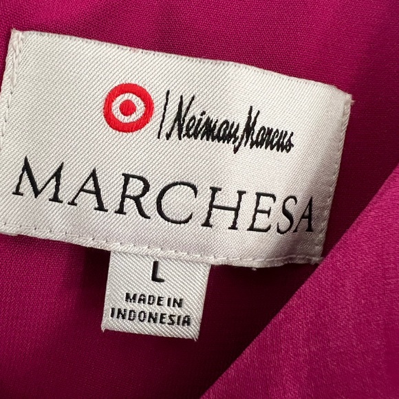 Beautiful Neiman Marcus Marchesa Raspberry Dress Girls size large. Like new - Picture 2 of 3